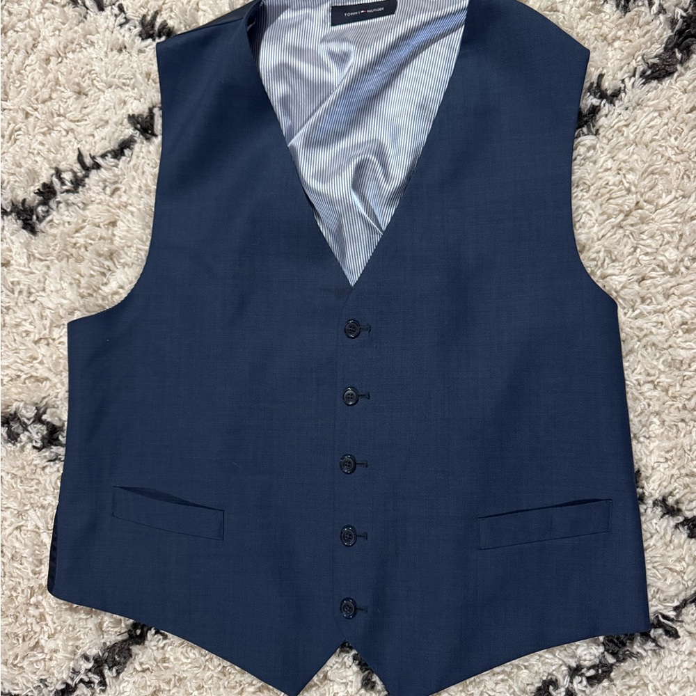 Men's Navy Blue Vest